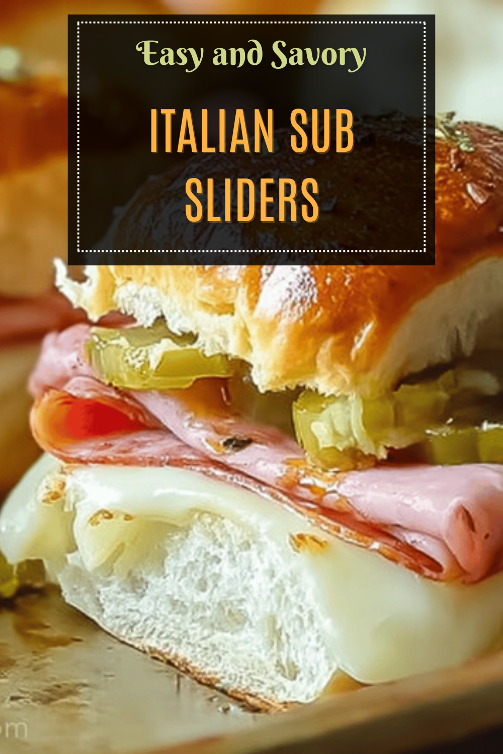 Italian Sub Sliders