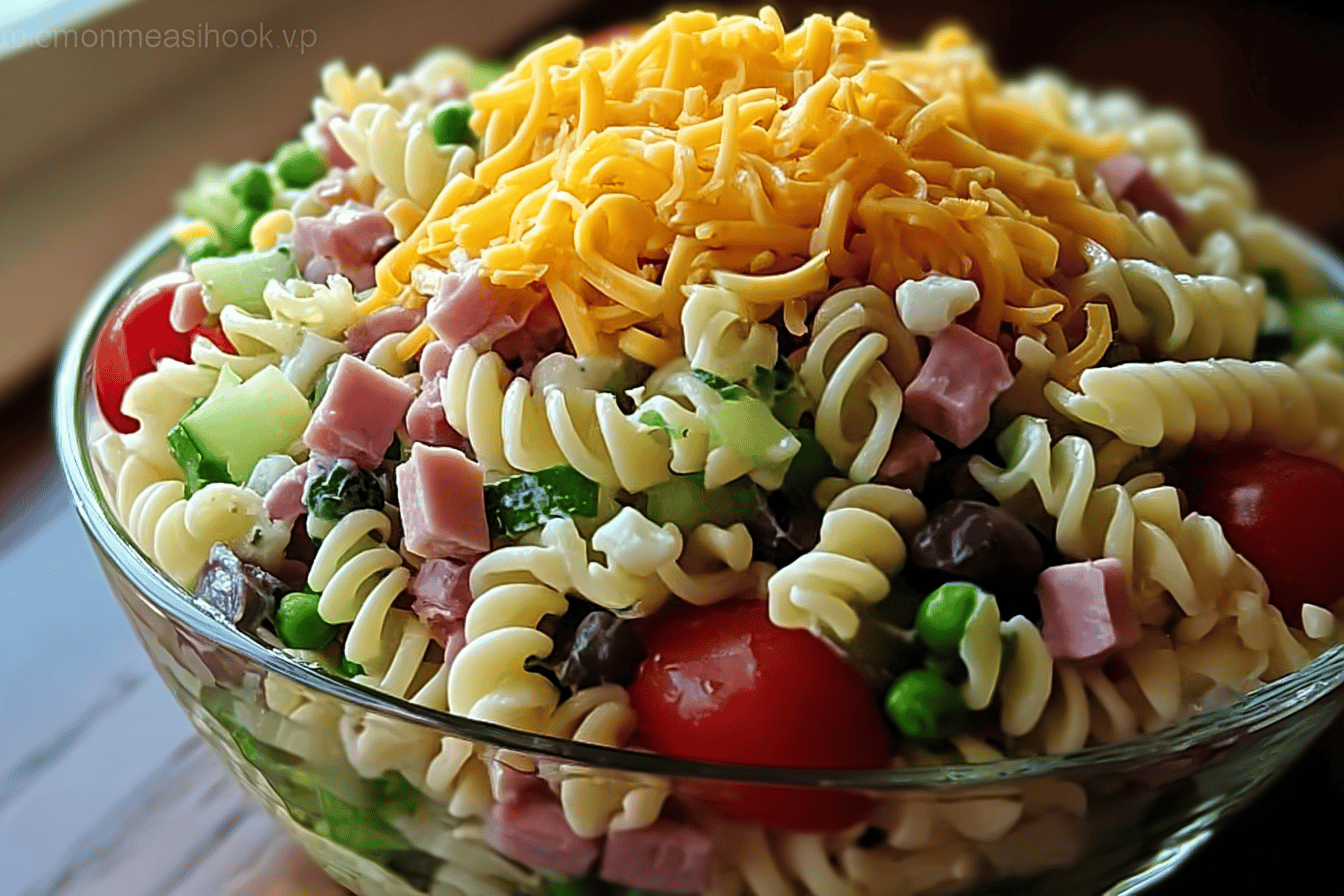 Layered Pasta Salad