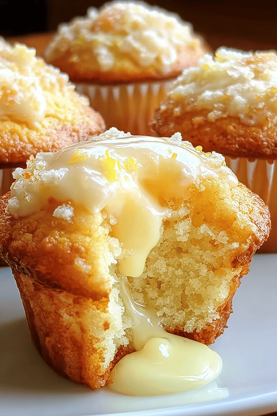 Lemon Cream Muffins