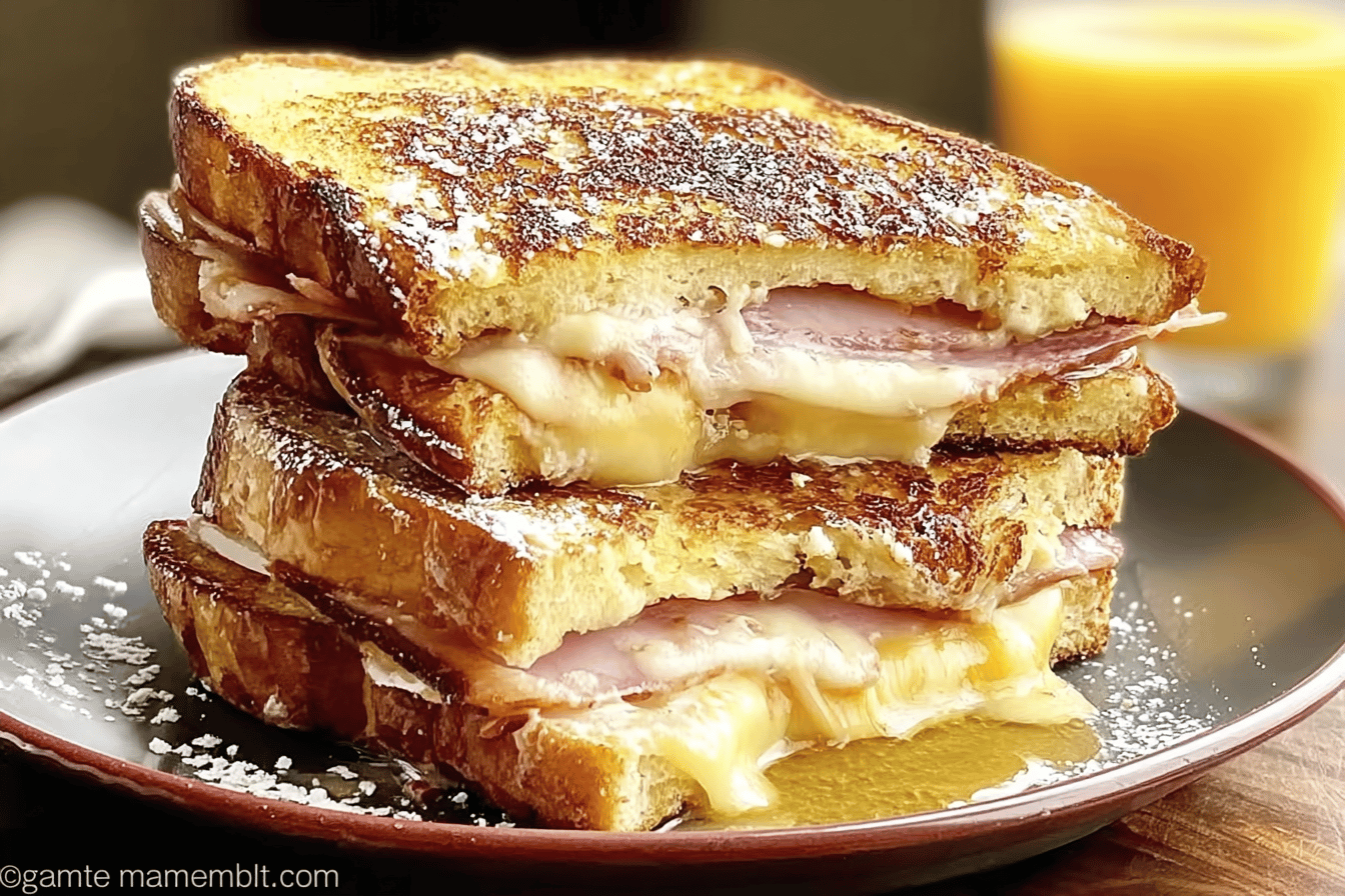 Monte Cristo Grilled Cheese Sandwich