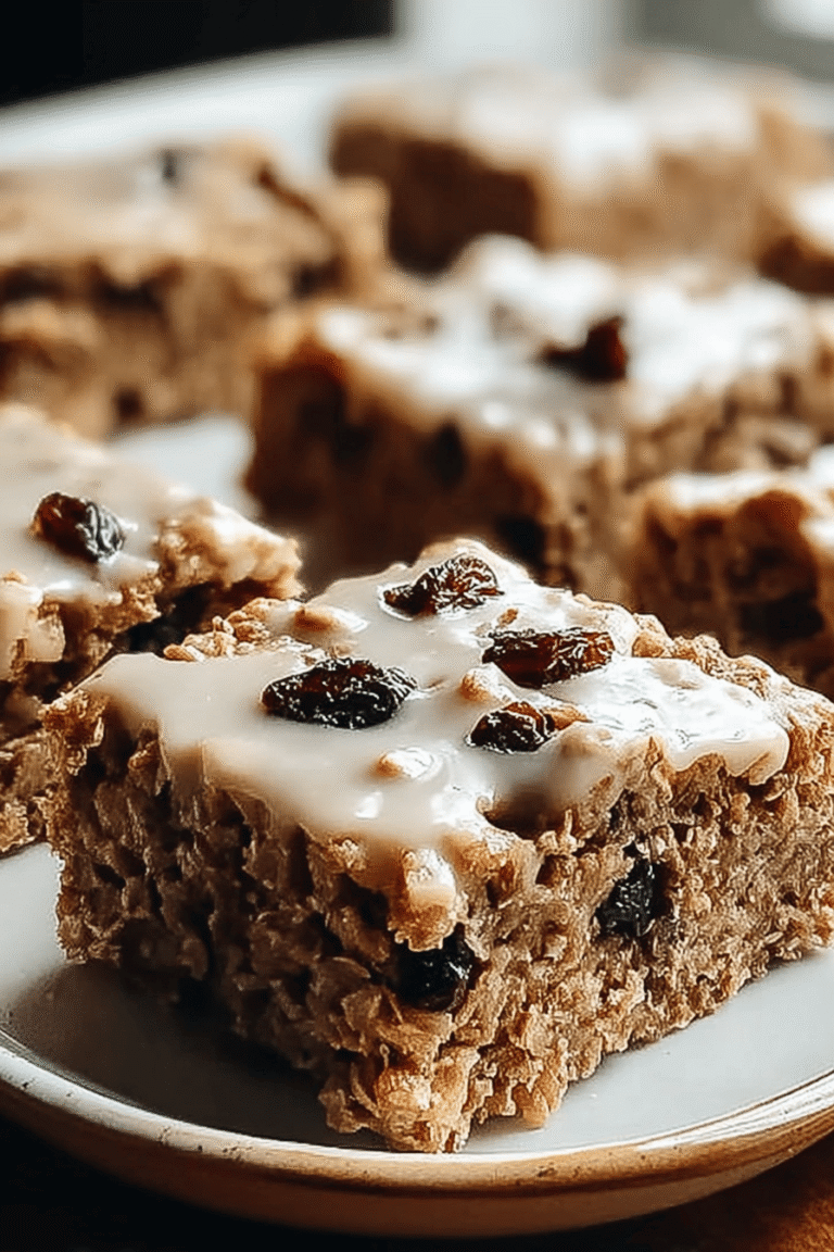 Oatmeal Raisin Cookie Bars 83.Png