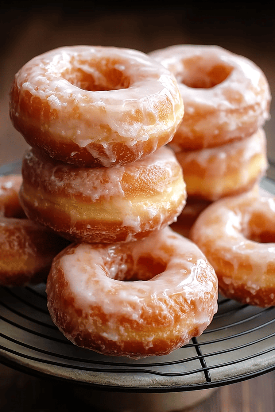 Old Fashioned Sour Cream Doughnuts