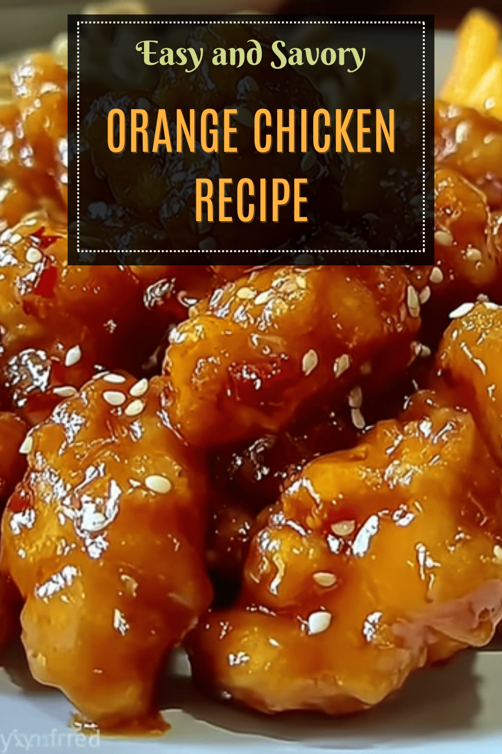 Orange Chicken Recipe