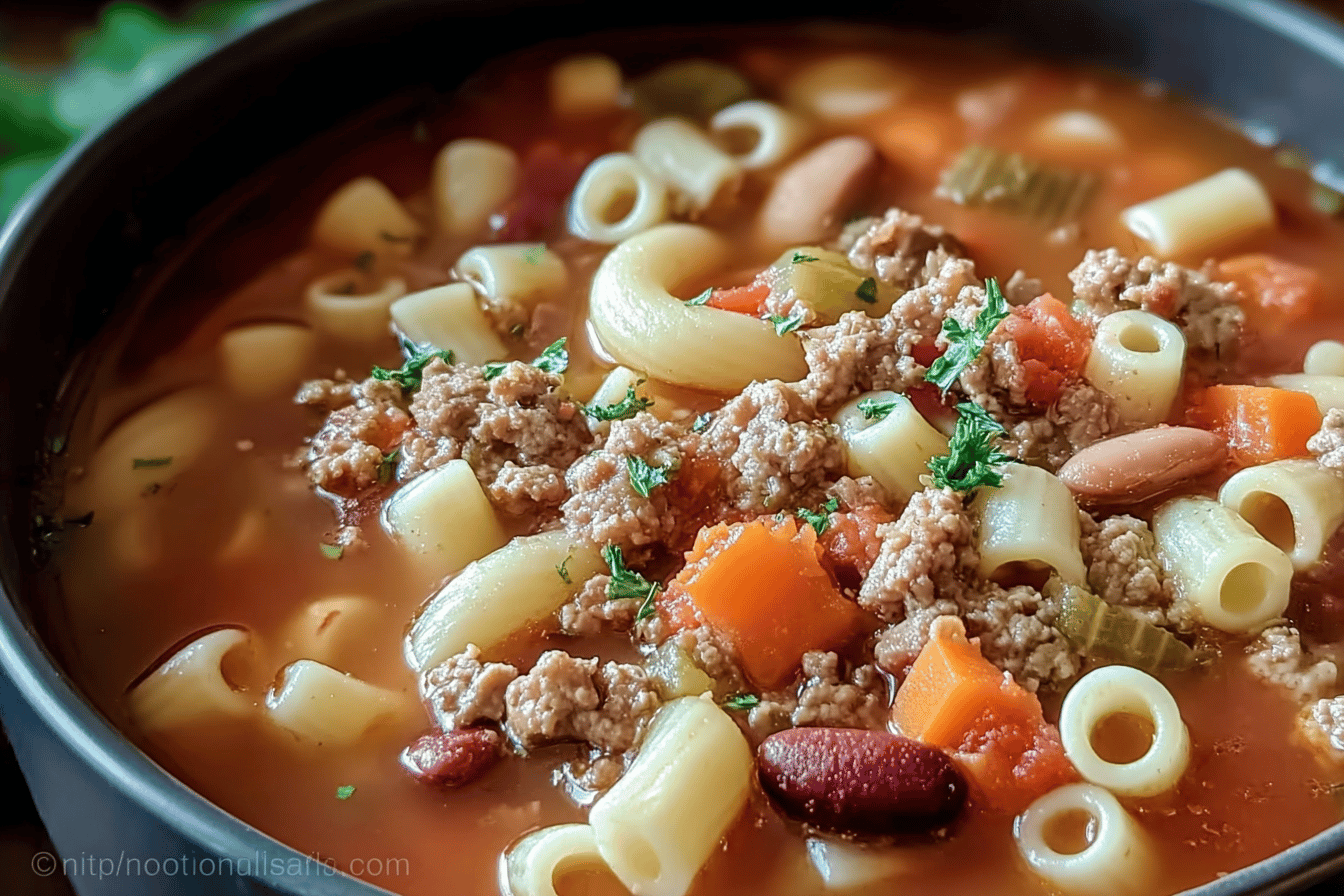 Pasta E Fagioli Soup