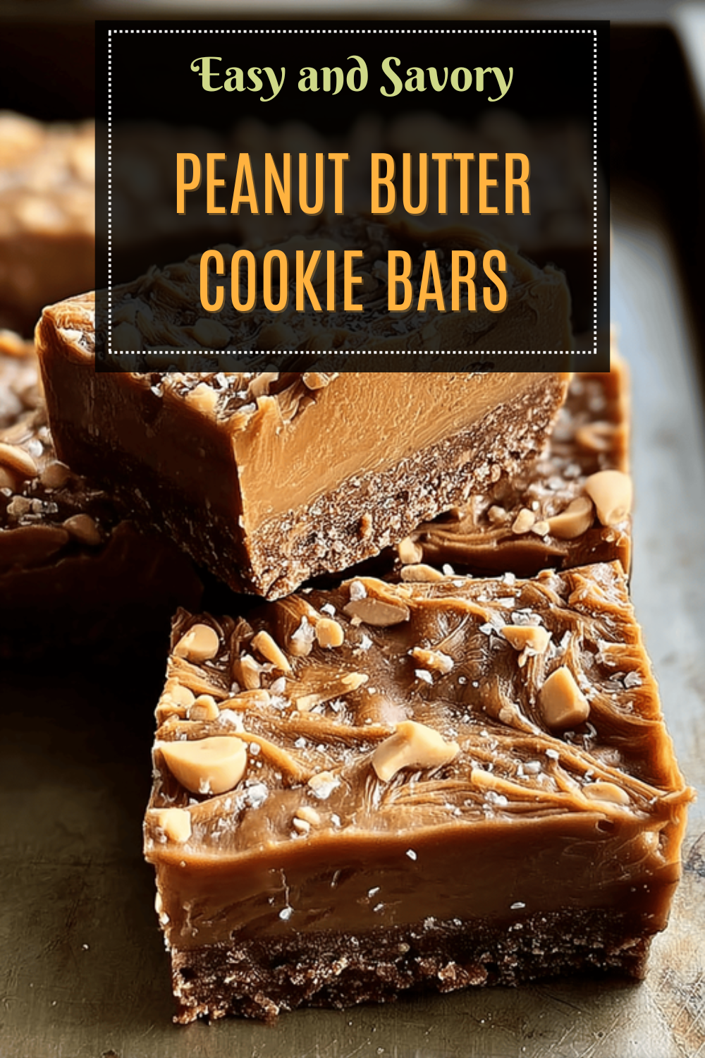 Peanut Butter Cookie Bars