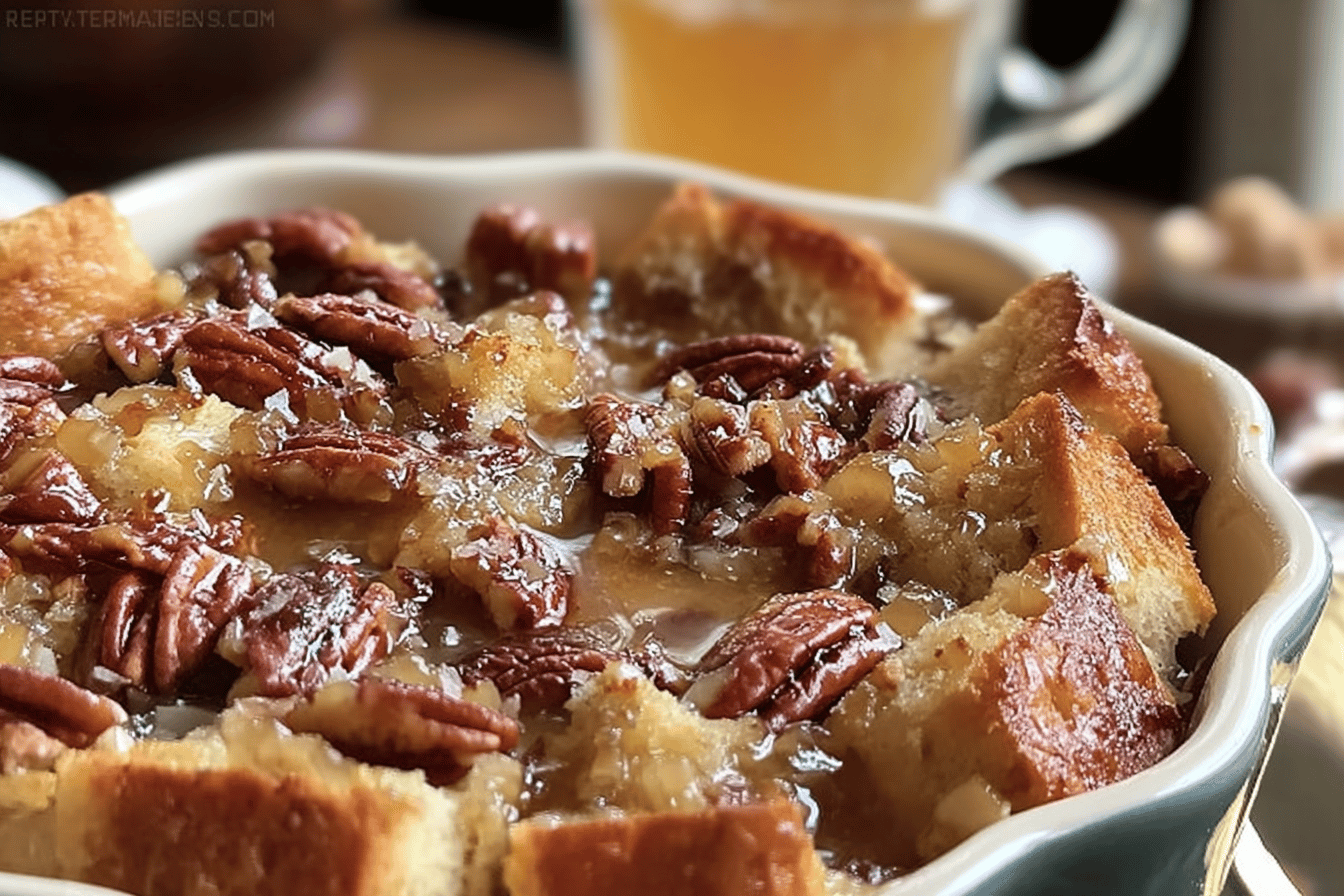 Pecan Pie Bread Pudding