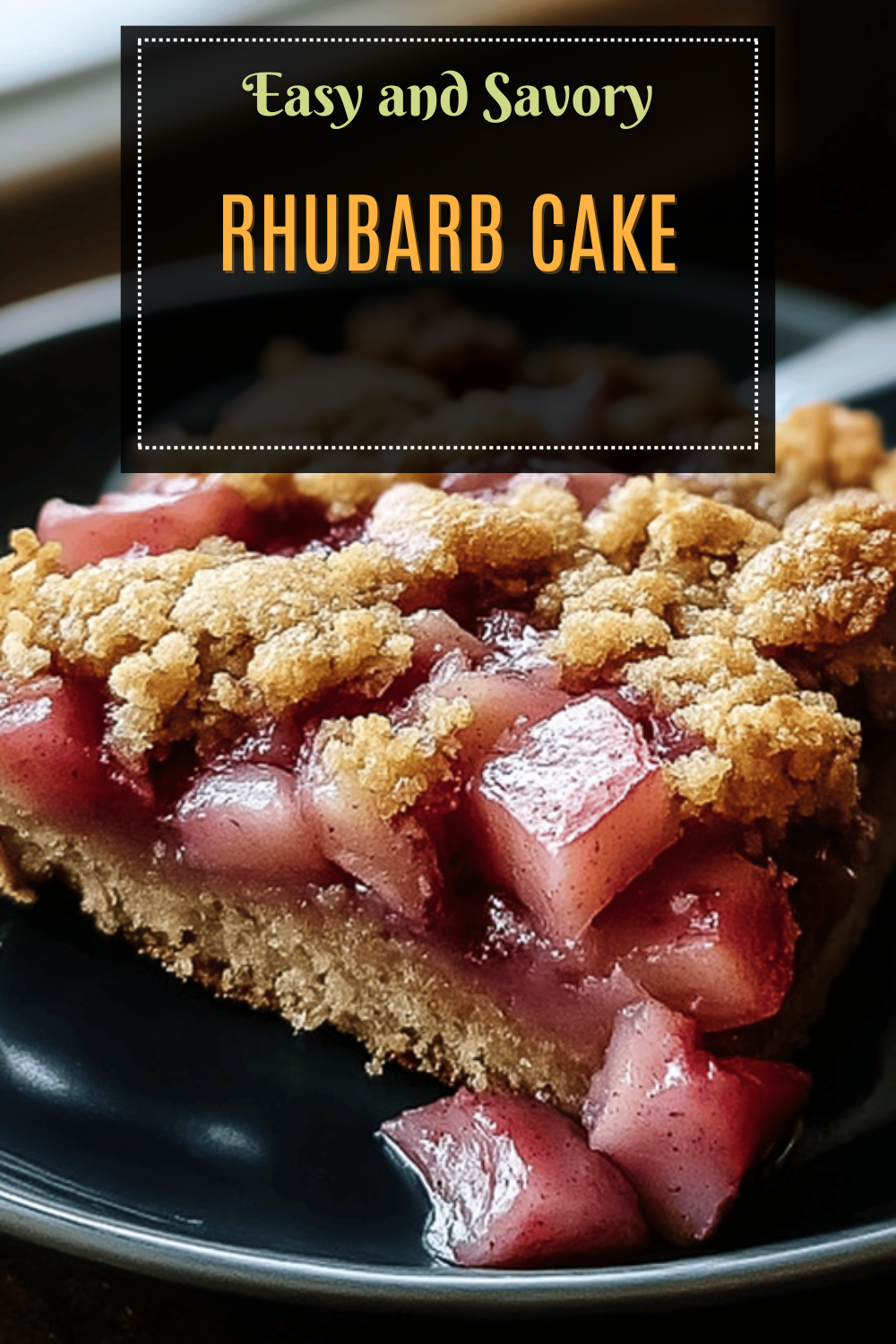 Rhubarb Cake