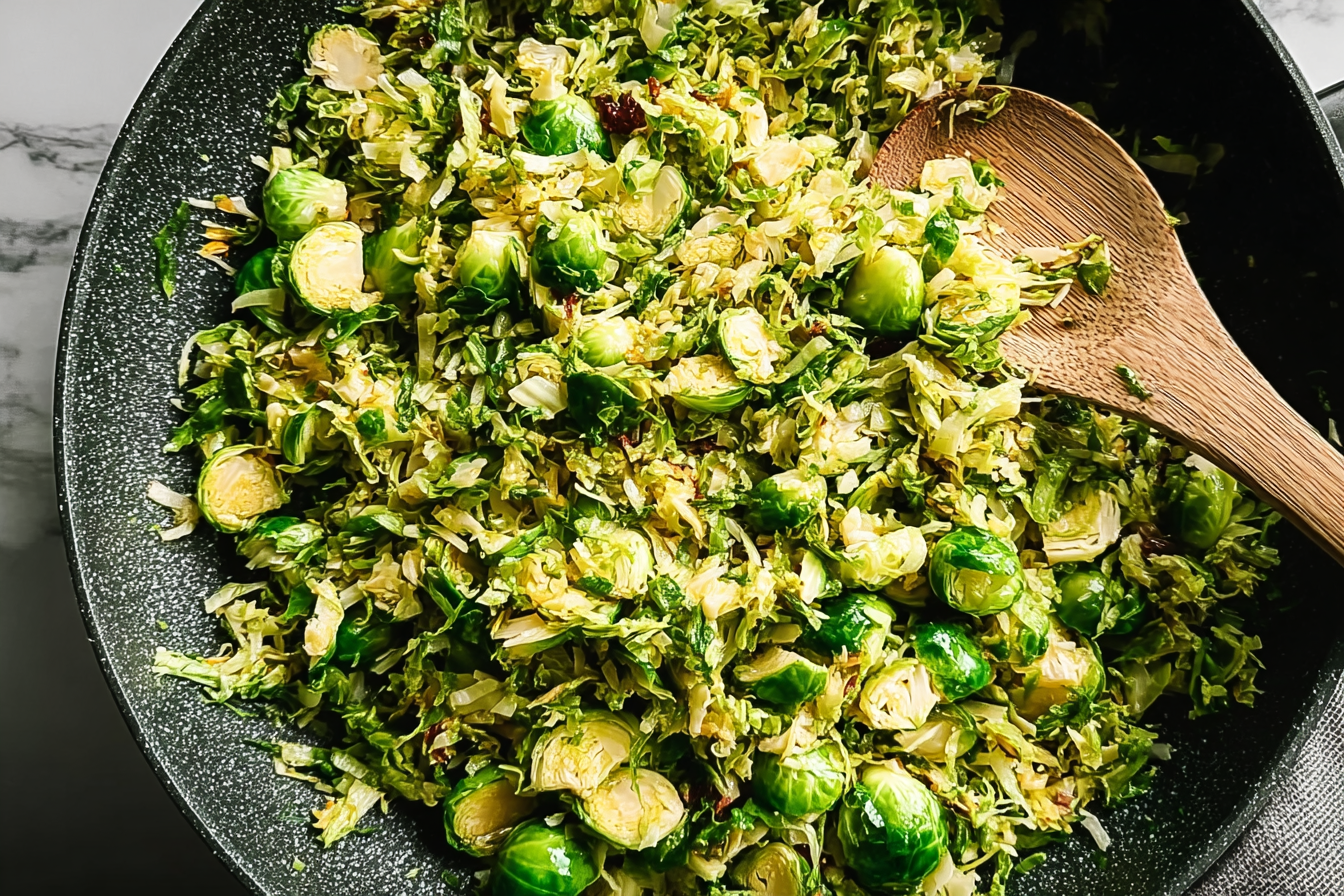 Shredded Brussels Sprouts Recipe