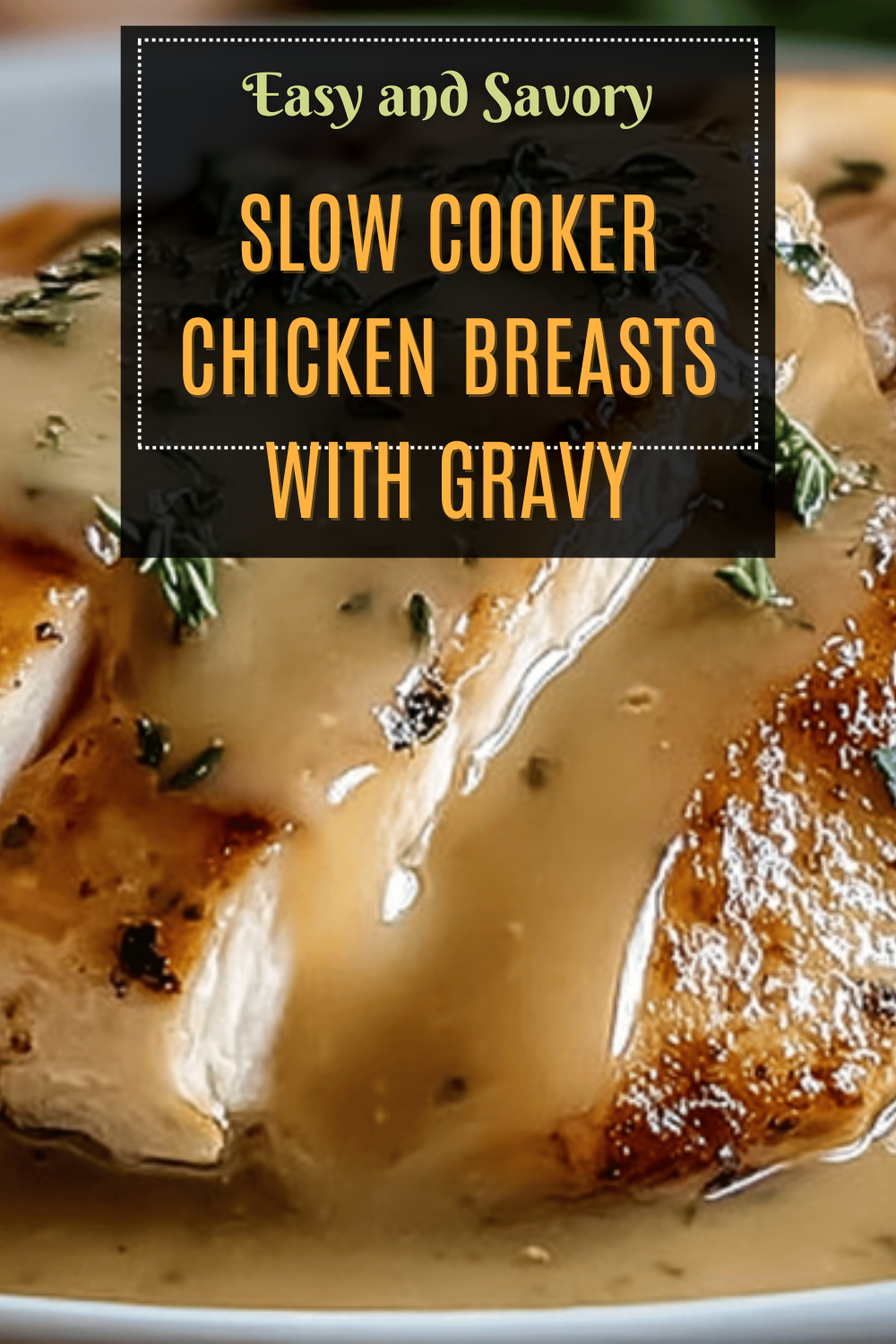 Slow Cooker Chicken Breasts With Gravy