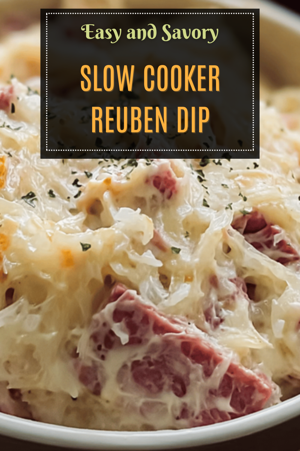 Slow Cooker Reuben Dip