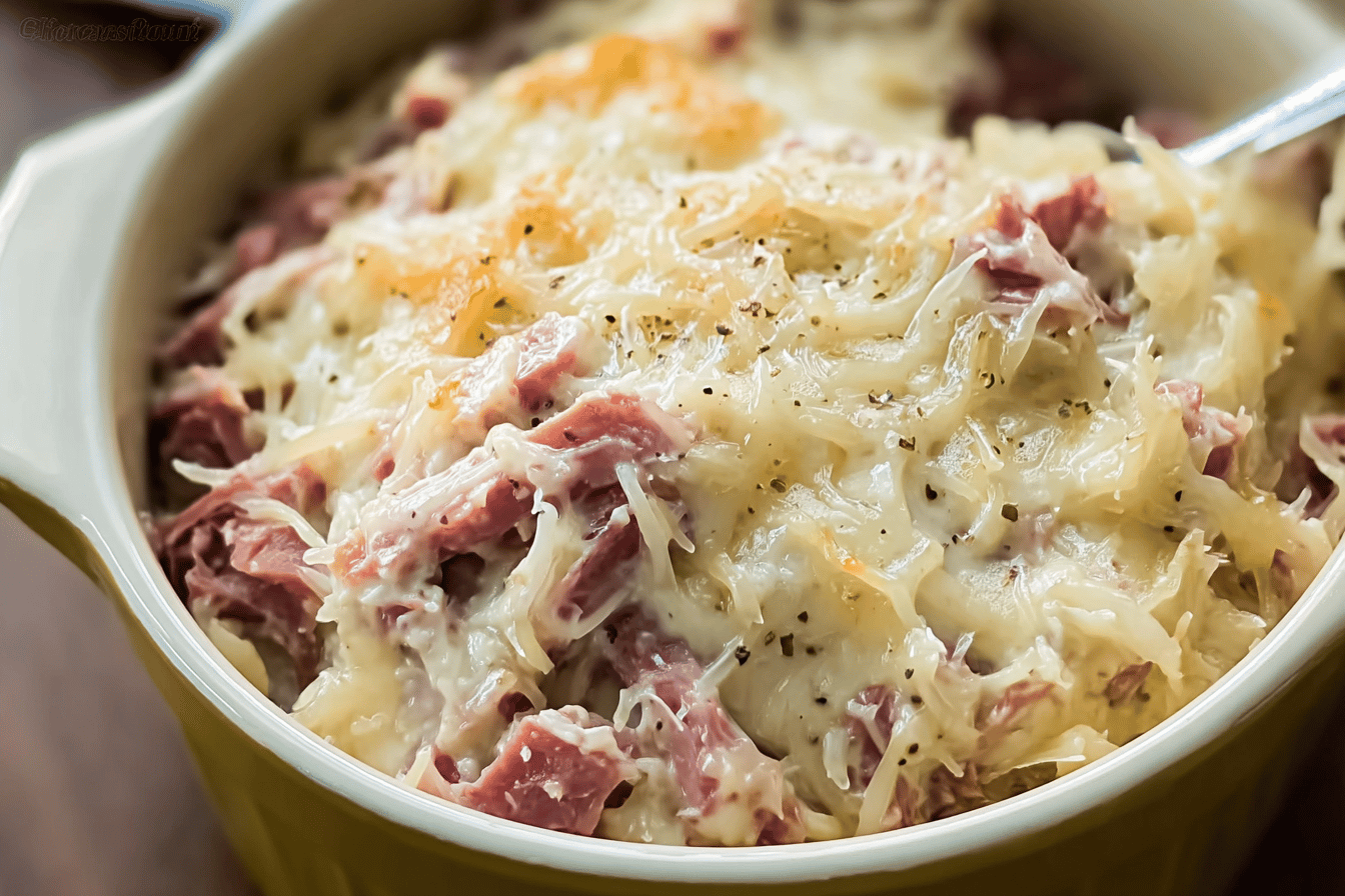 Slow Cooker Reuben Dip