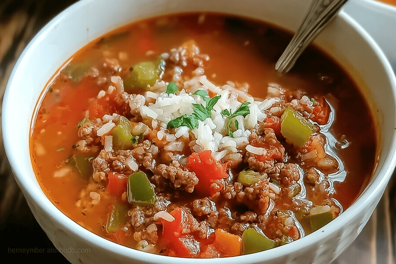 Stuffed Pepper Soup