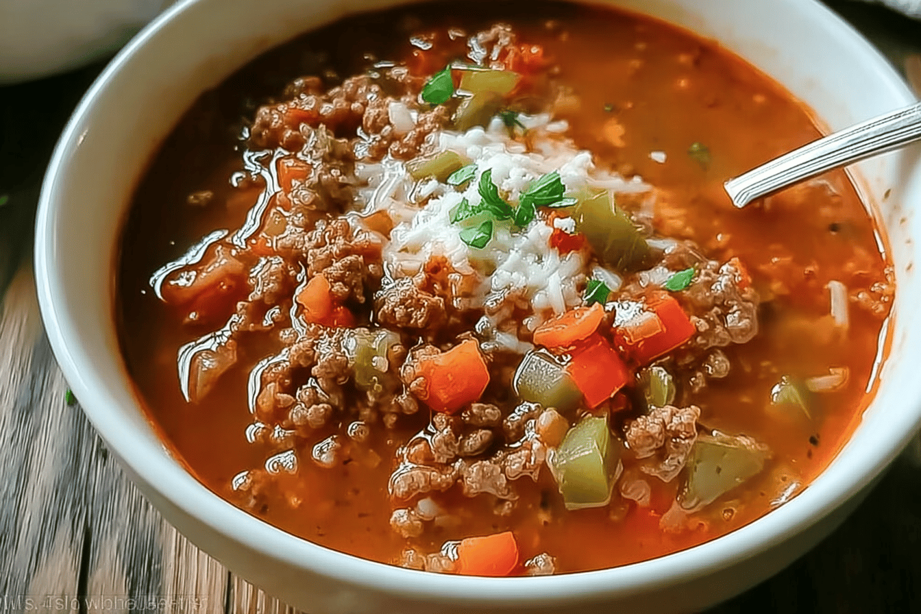 Stuffed Pepper Soup
