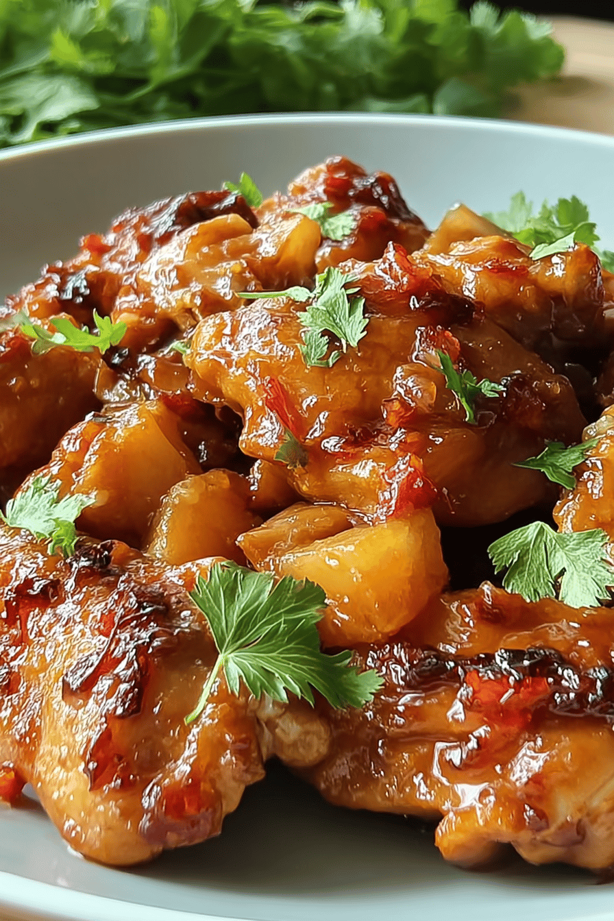 Sweet Hawaiian Crockpot Chicken