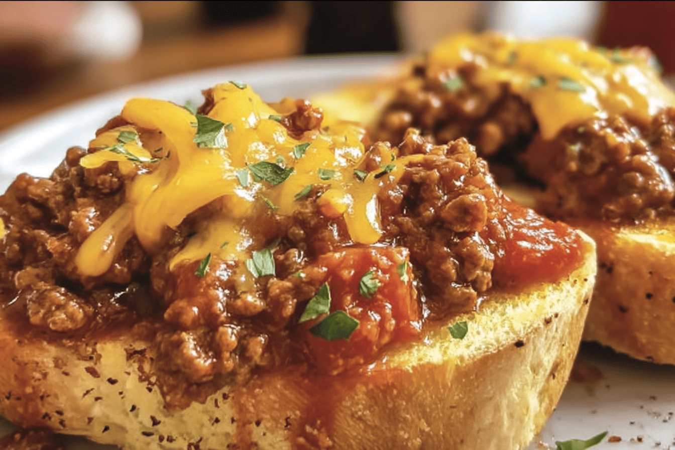 Texas Toast Sloppy Joes