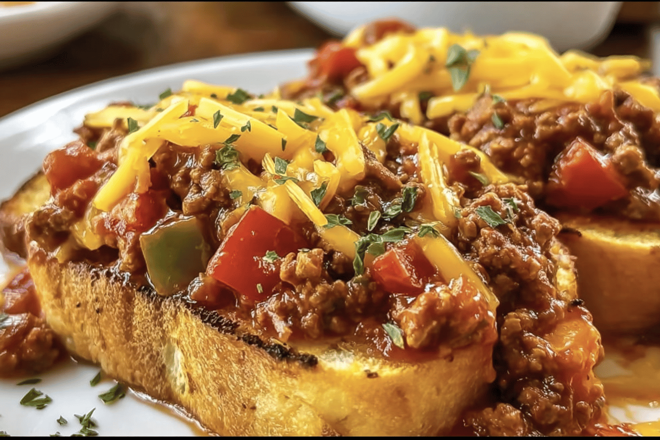 Texas Toast Sloppy Joes