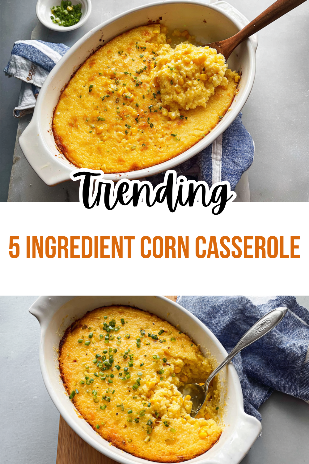 5 Ingredient Corn Casserole