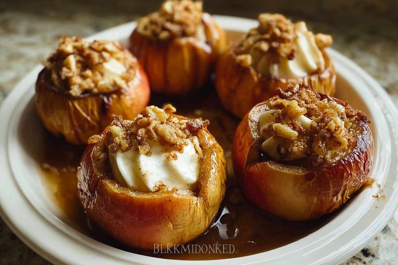 Baked Bloomin Apples
