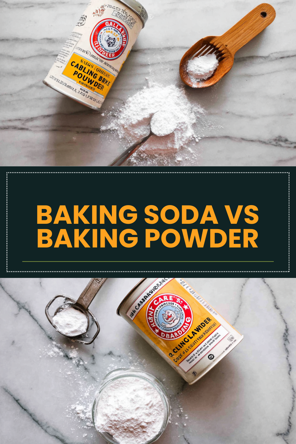 Baking Soda Vs Baking Powder