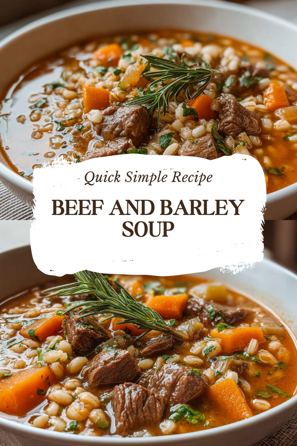Beef And Barley Soup