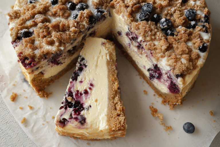 Blueberry Muffin Cheesecake 34.Png
