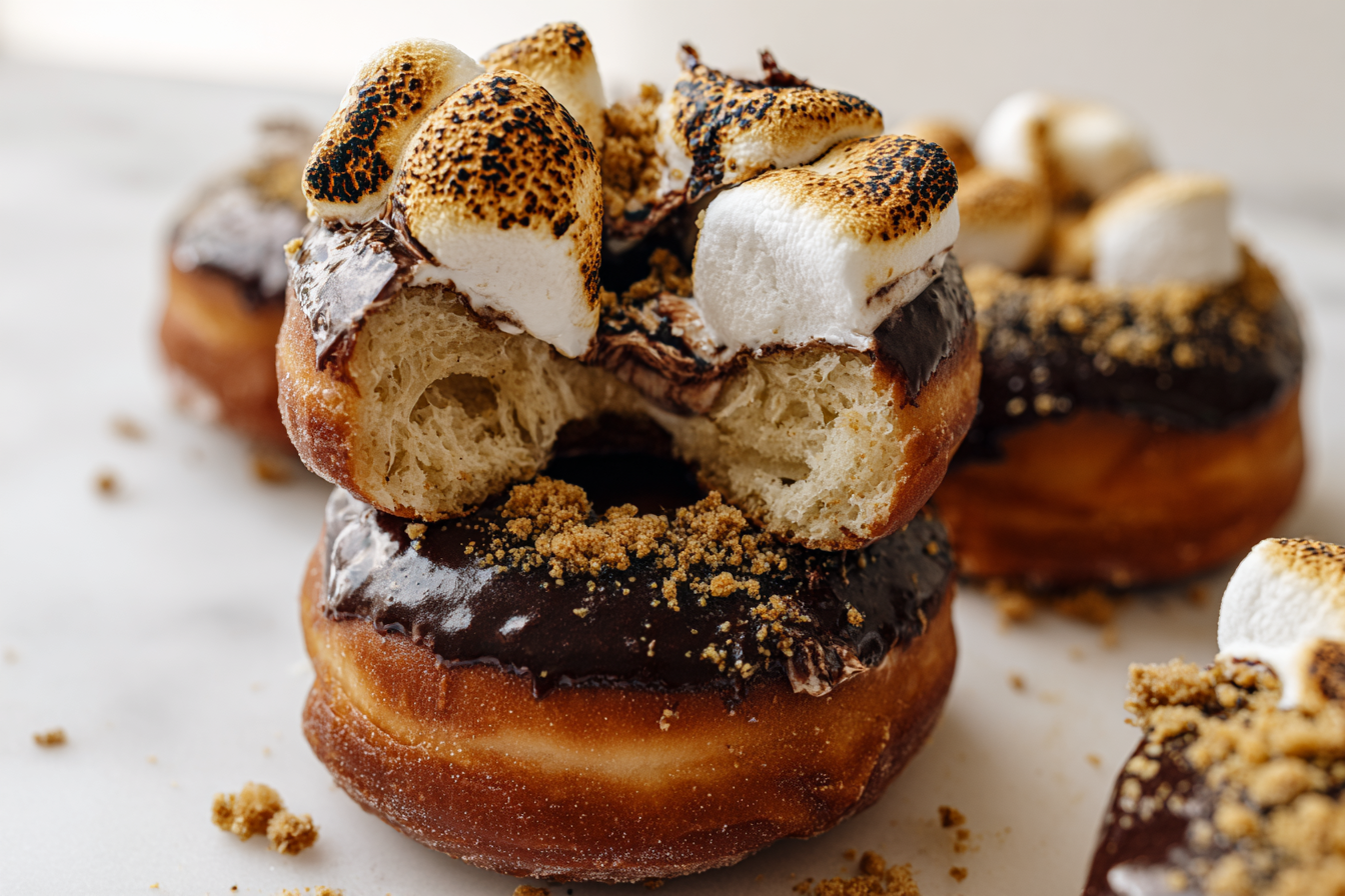 Brioche Smores Donuts