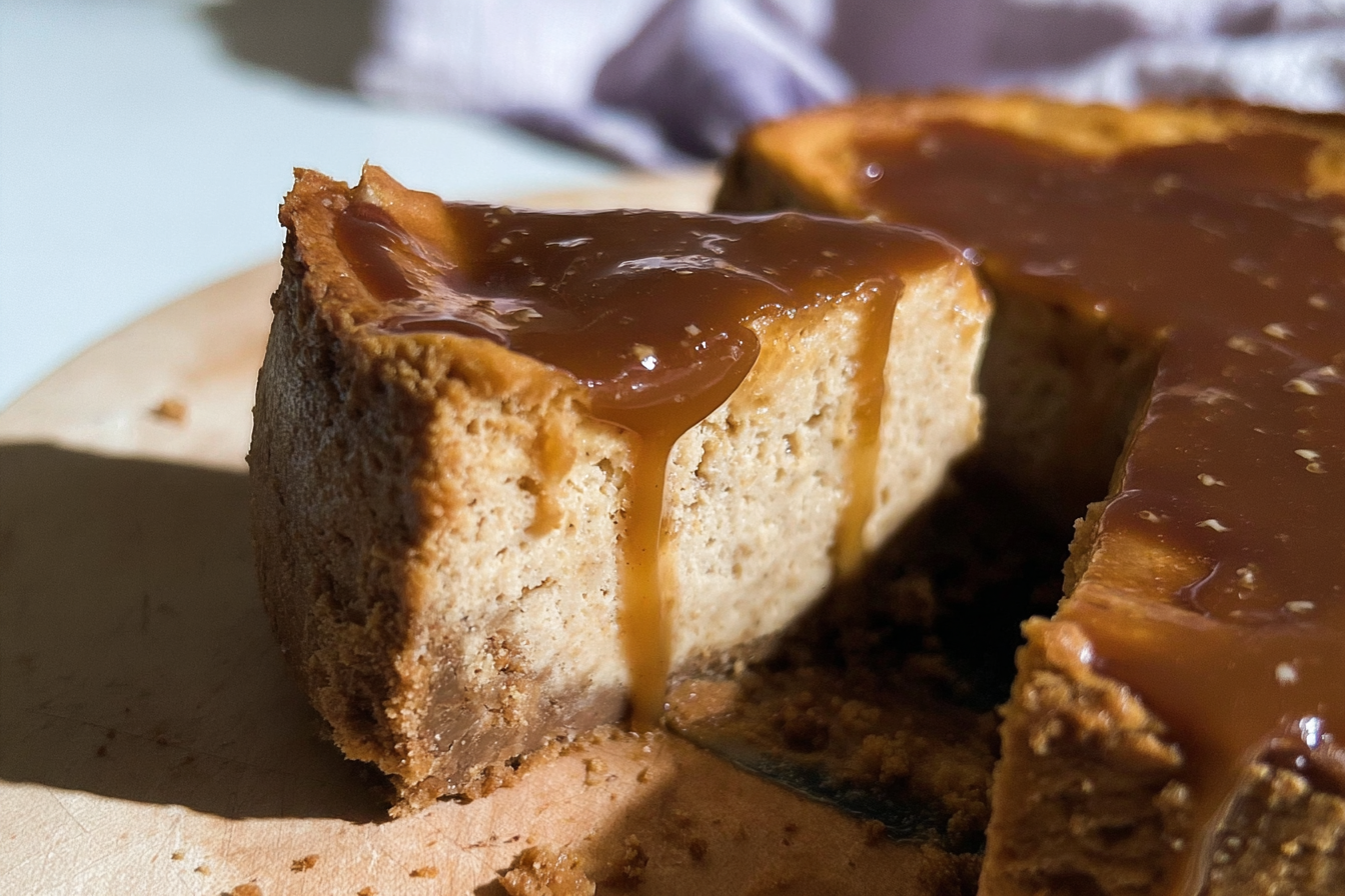 Caramel Brown Butter Cheesecake