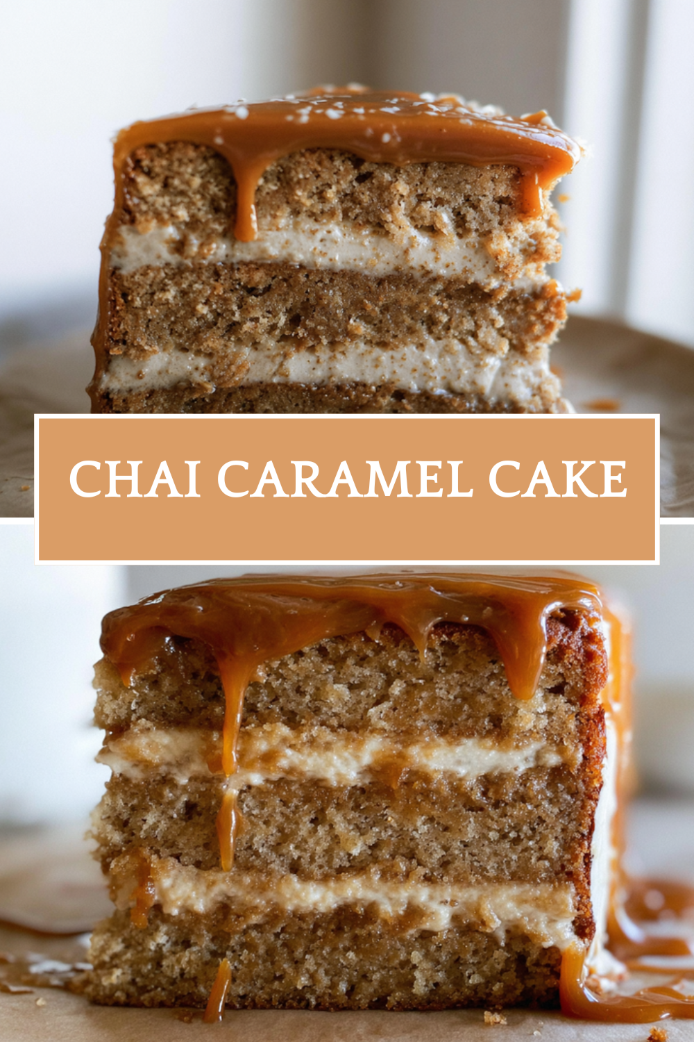 Chai Caramel Cake