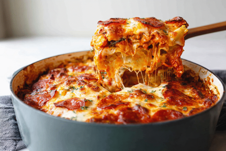Cheesy Pizza Casserole 44.Png