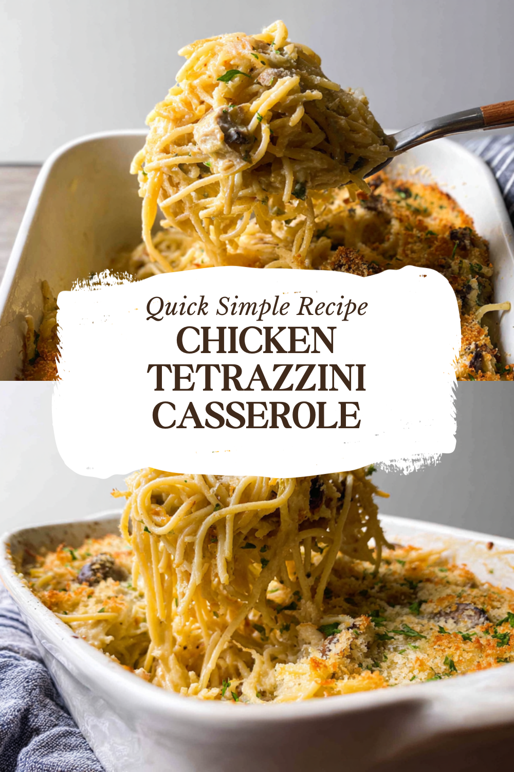 Chicken Tetrazzini Casserole