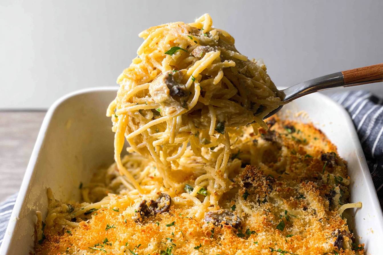 Chicken Tetrazzini Casserole
