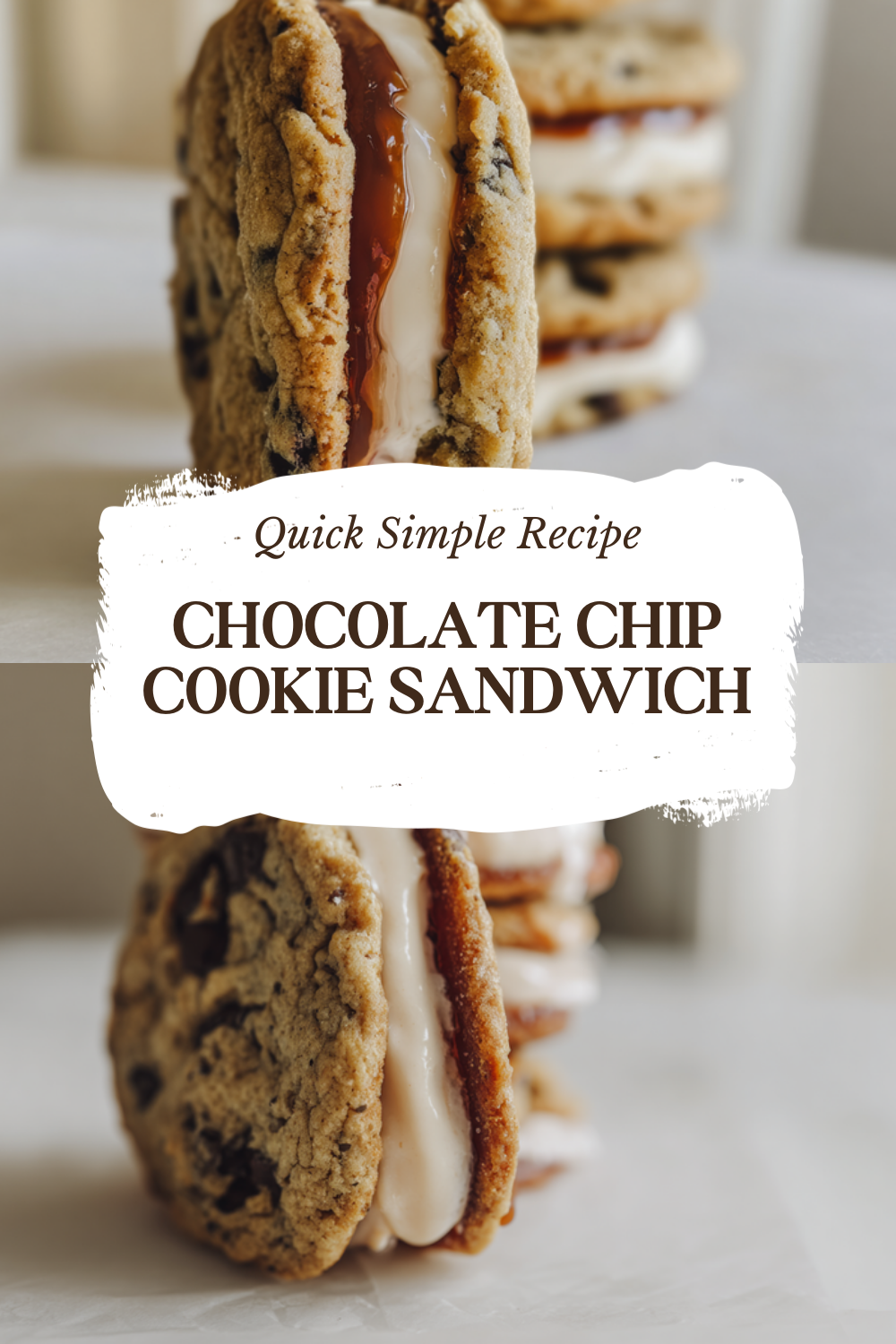 Chocolate Chip Cookie Sandwich