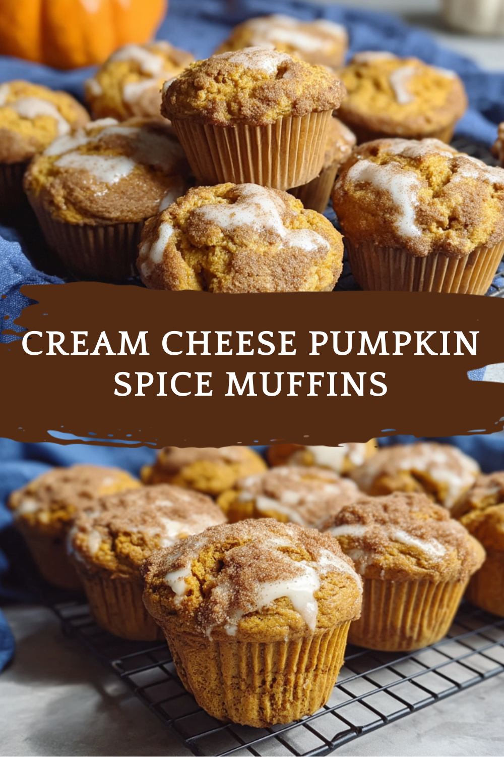 Cream Cheese Pumpkin Spice Muffins