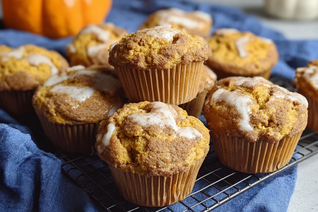 Cream Cheese Pumpkin Spice Muffins