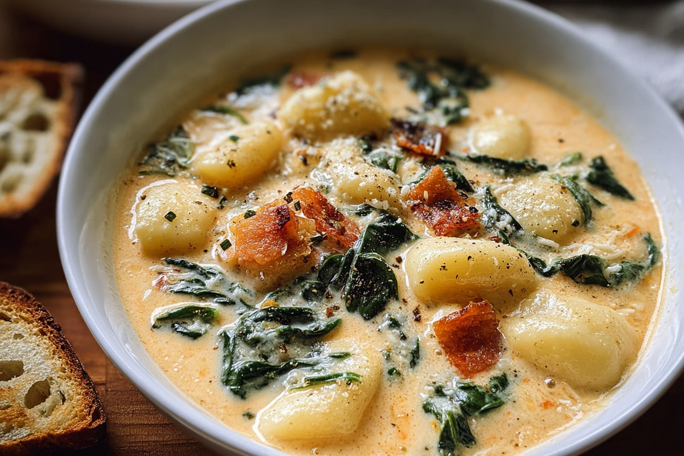 Creamy Gnocchi Soup