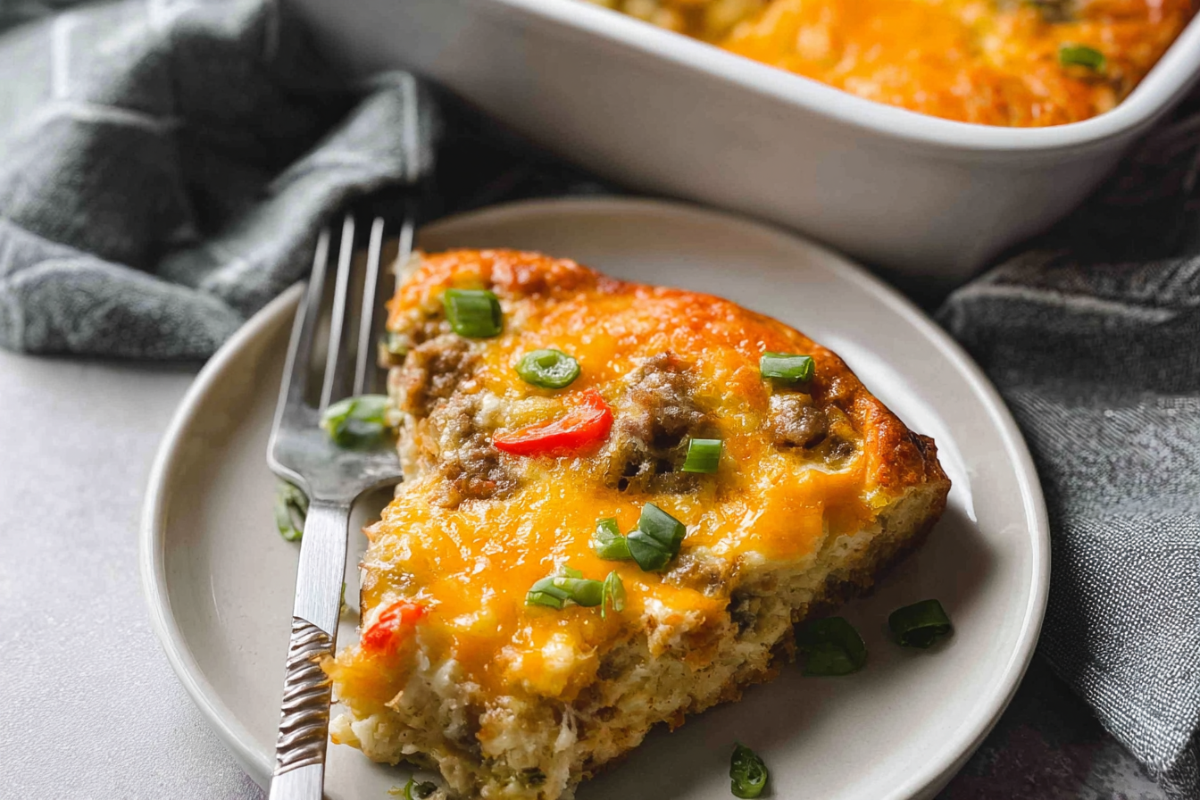 Crescent Roll Breakfast Casserole