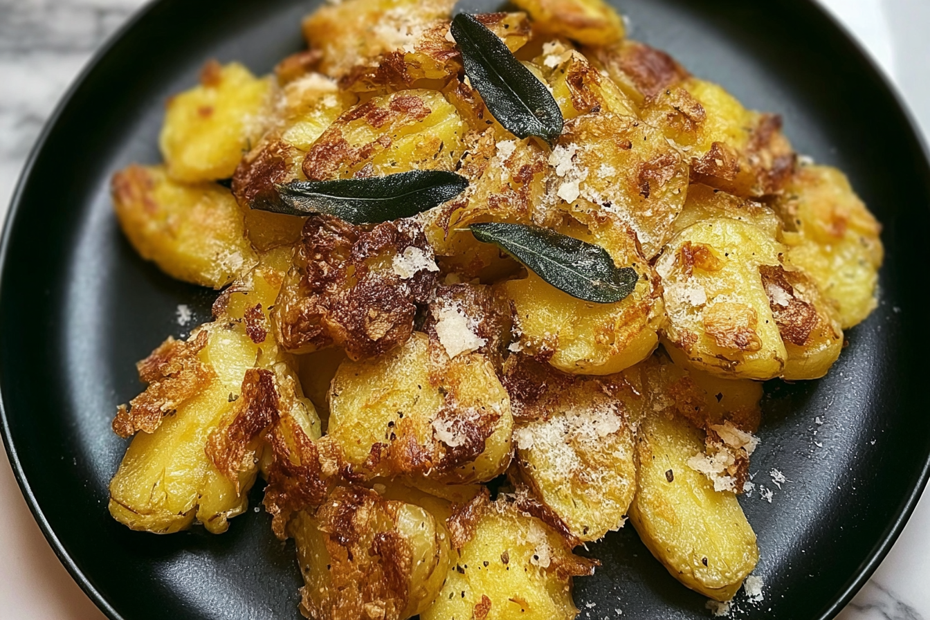 Crispy Smashed Potatoes