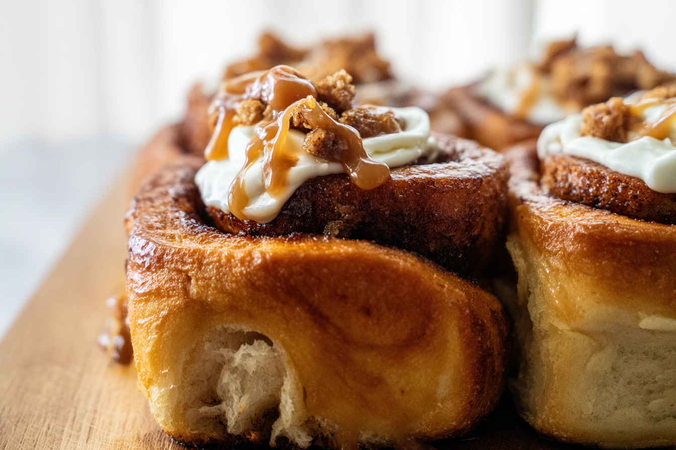 Dulce De Leche Cinnamon Rolls