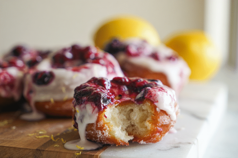 Fried Blueberry Donut 27.Png