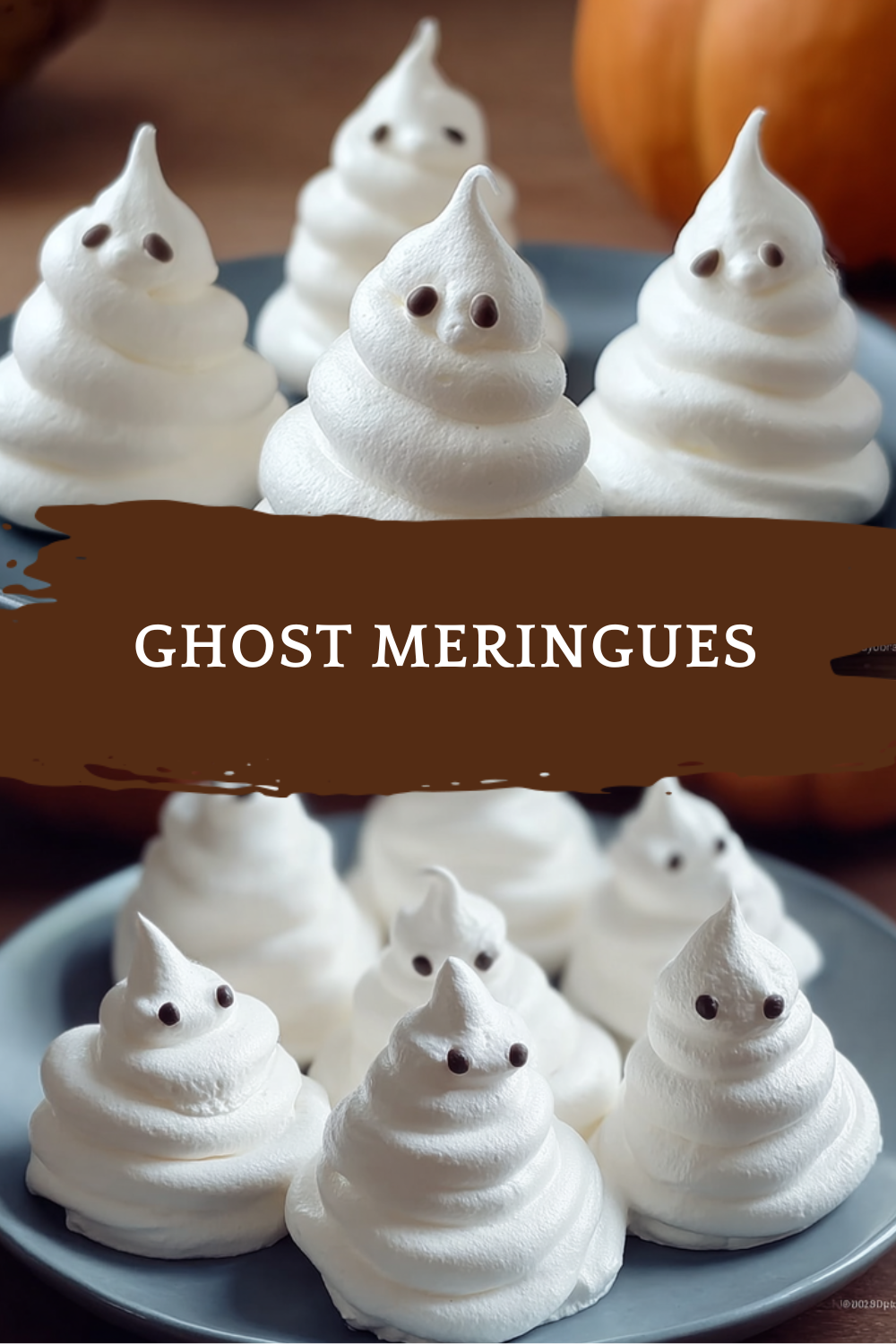 Ghost Meringues