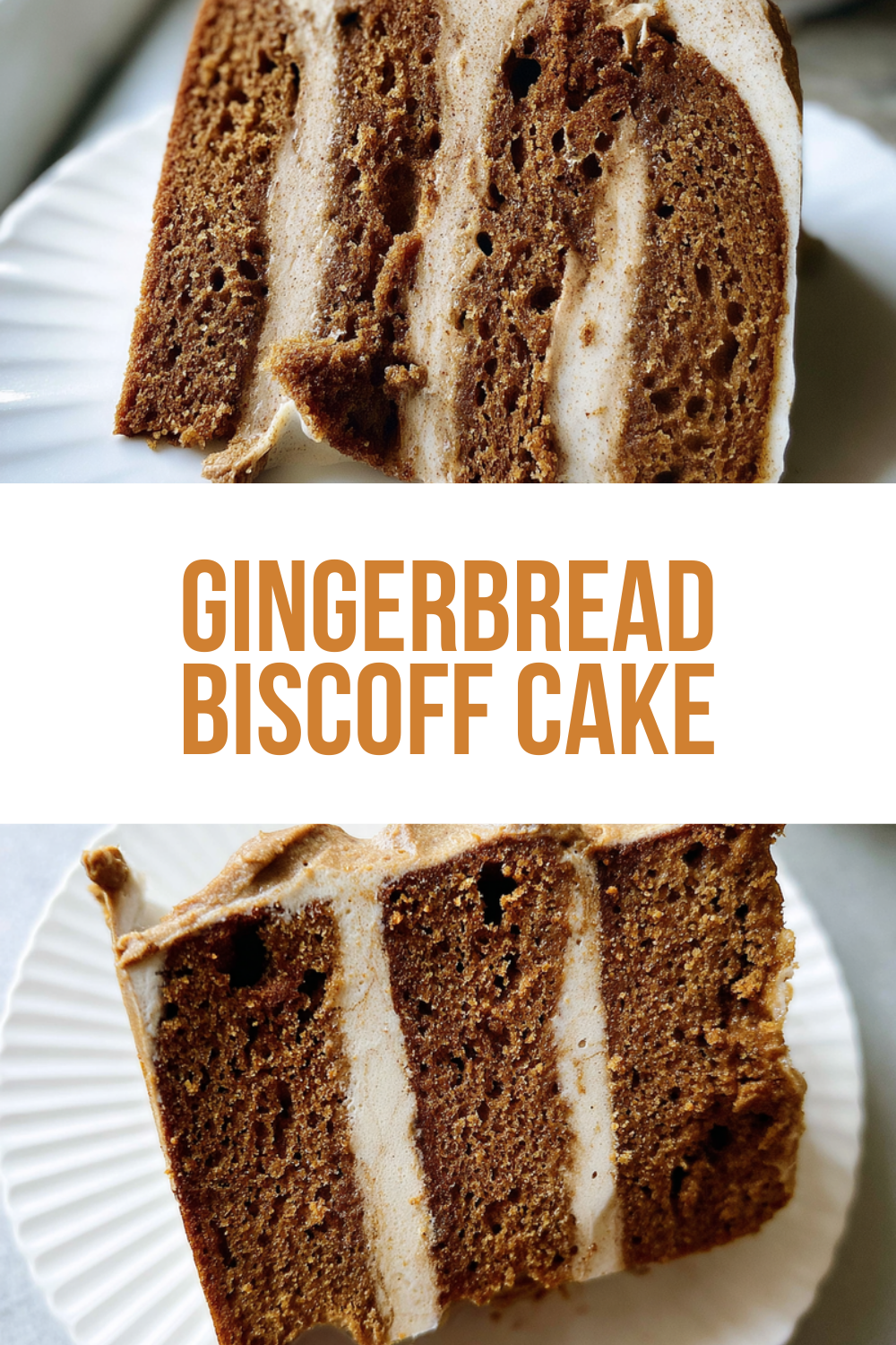 Gingerbread Biscoff Cake