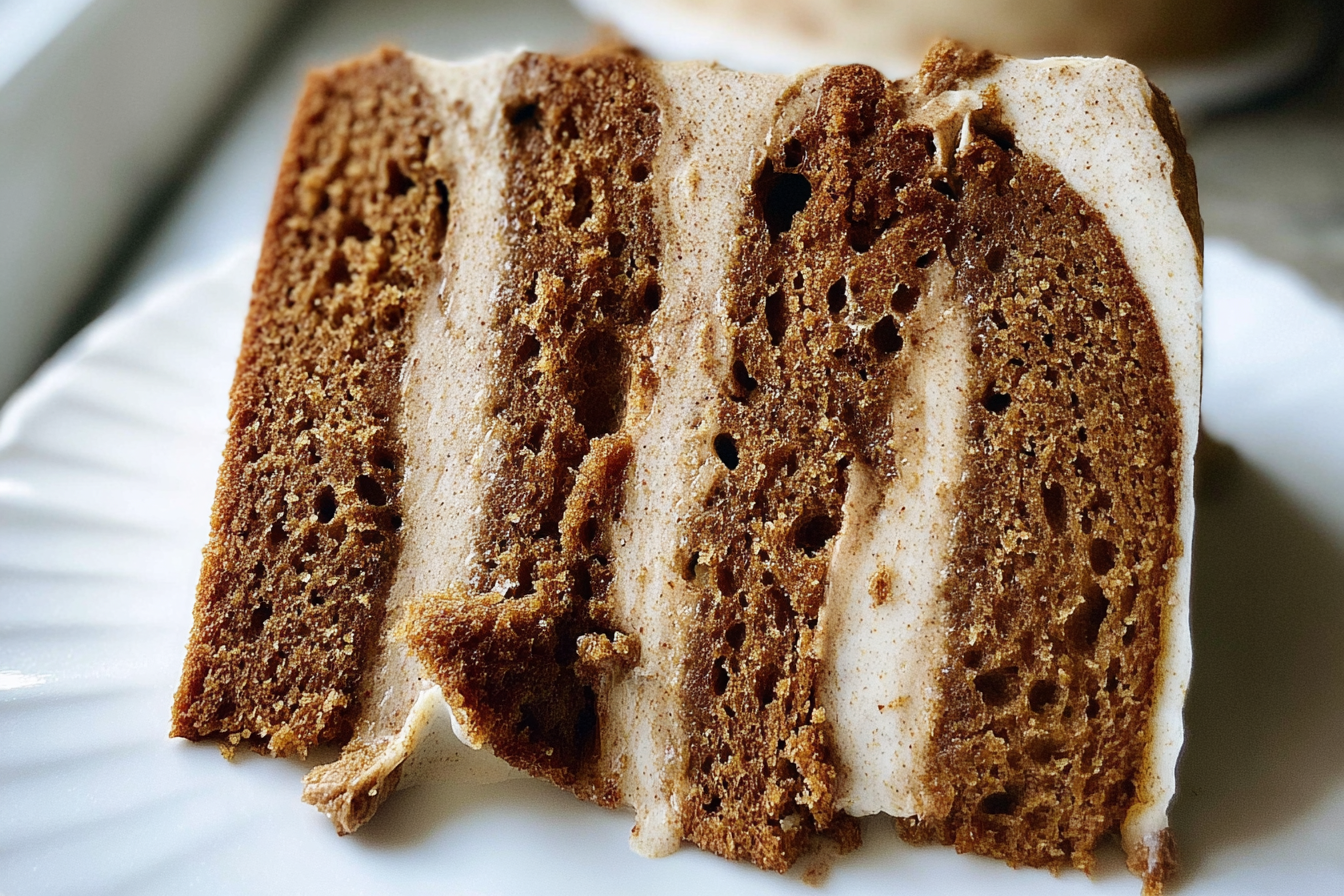 Gingerbread Biscoff Cake