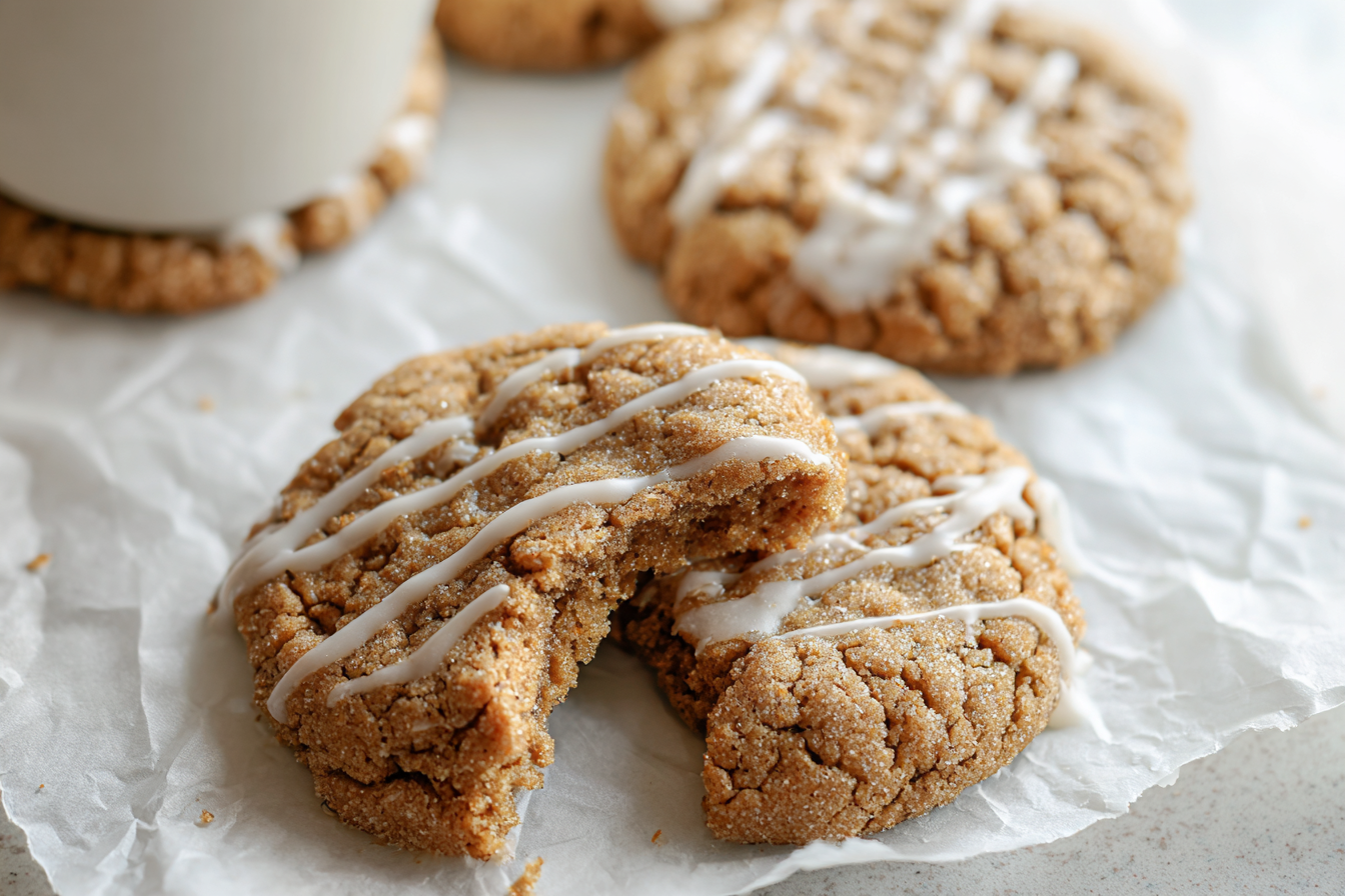 Gingerbread Coffee Cake Cookies