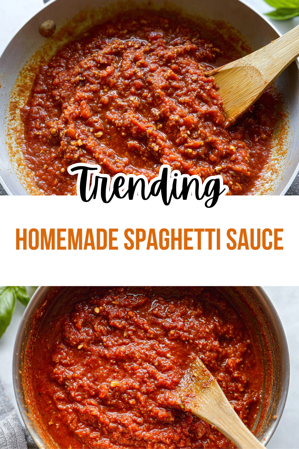 Homemade Spaghetti Sauce