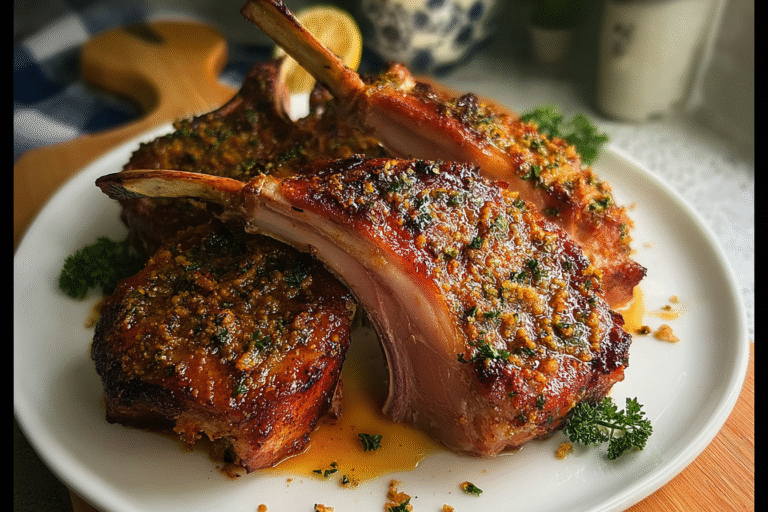 Honey Mustard Roasted Pork Rack 3.Png