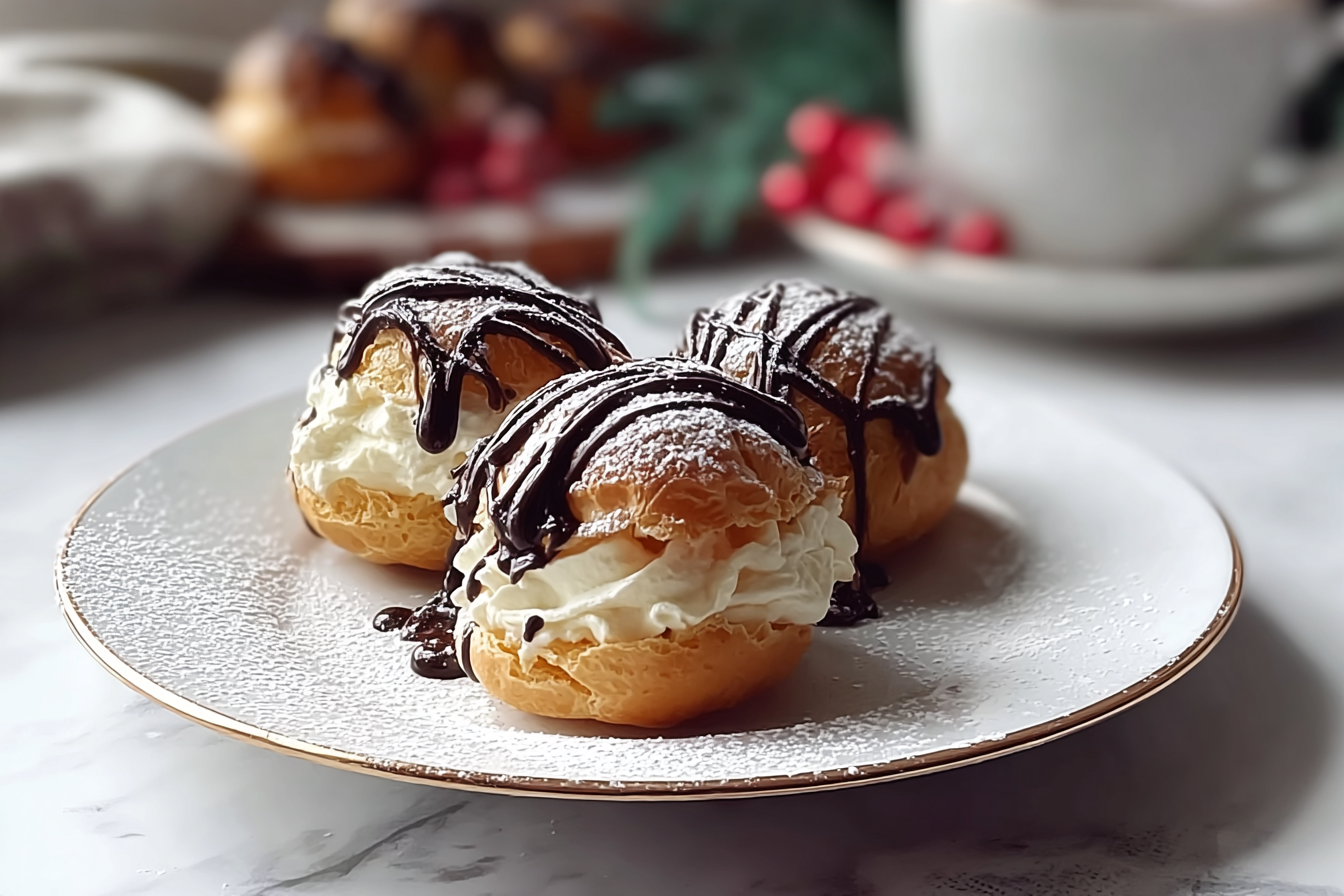 Kahlua Custard Profiterole