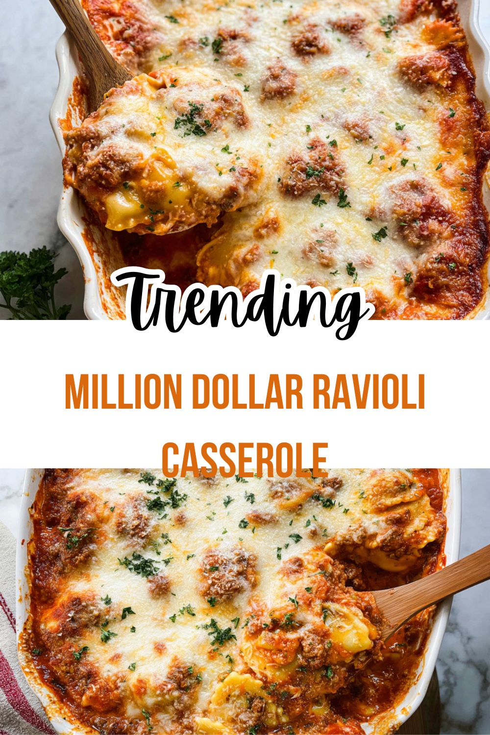 Million Dollar Ravioli Casserole
