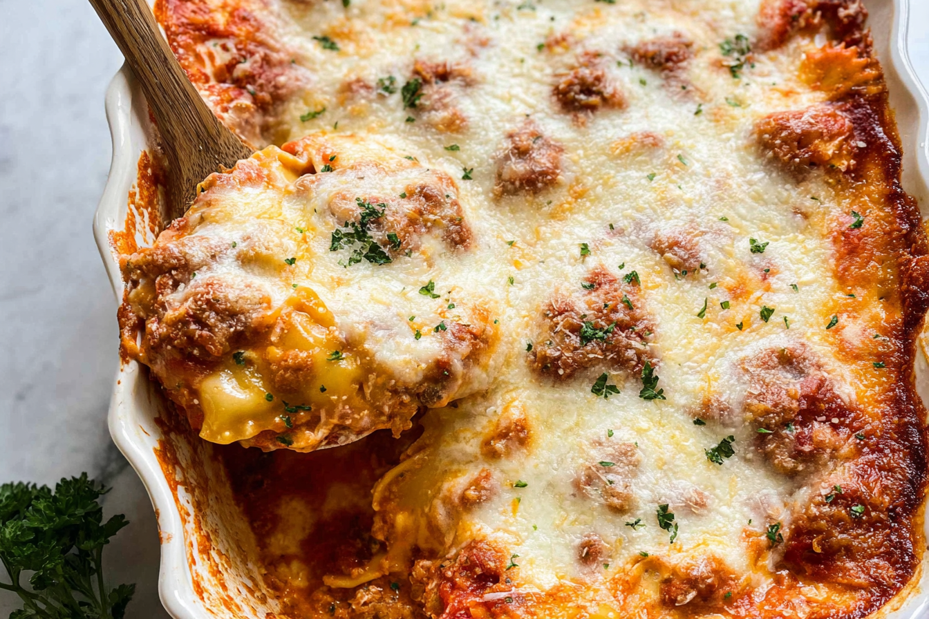 Million Dollar Ravioli Casserole