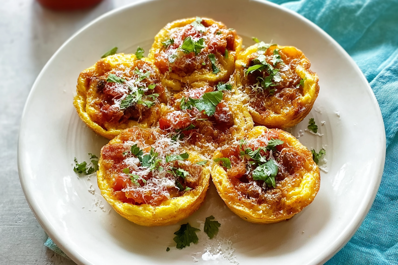 Mini Spanish Omelettes