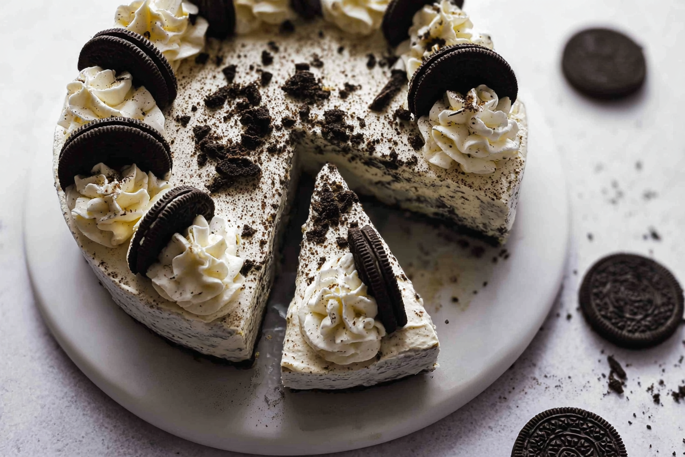 No Bake Oreo Cheesecake